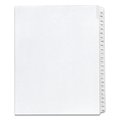 Avery Dennison Index Tab, Allstate 101-125, White, PK25 01705